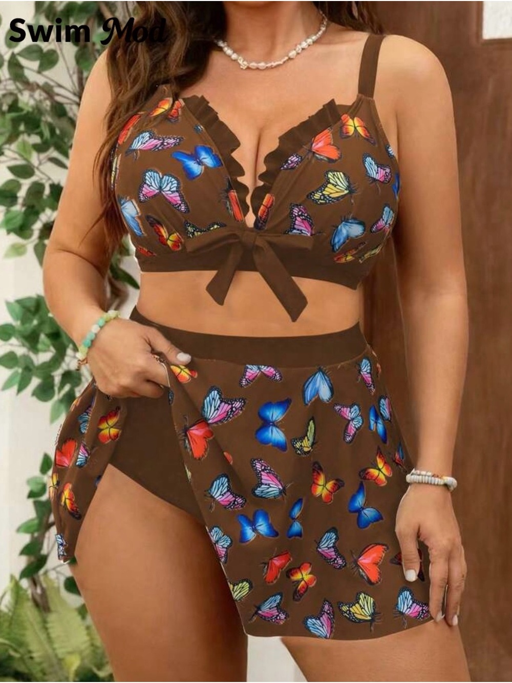 Women’s Plus Size Swim Skirt